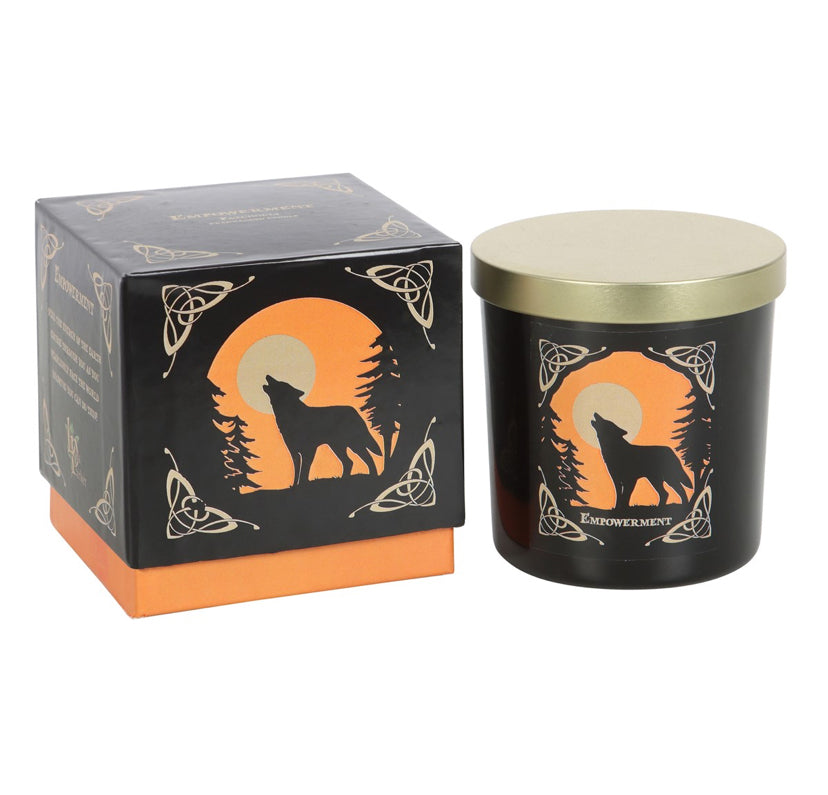 'Wolf Song' Empowerment Candle by Lisa Parker