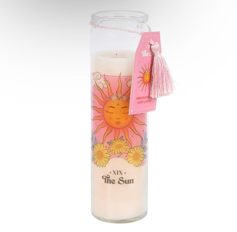 The Sun Pink Grapefruit Tube Candle