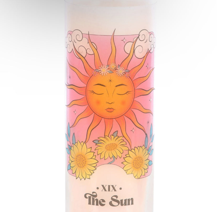 The Sun Pink Grapefruit Tube Candle