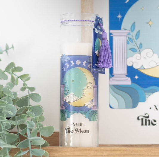 The Moon Violet Tube Candle