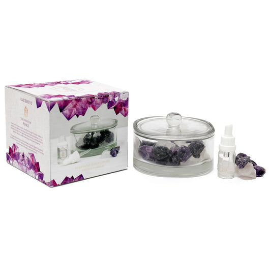 400g Amethyst Crystal Oil Diffuser