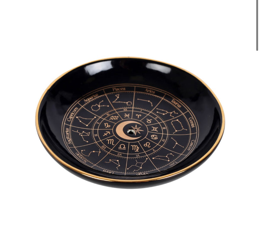 Astrology Wheel Incense Holder