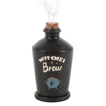 Witches Brew Potion Bottle Incense Cone Burner