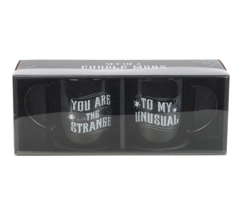 Strange and Unusual Couples Mug Set