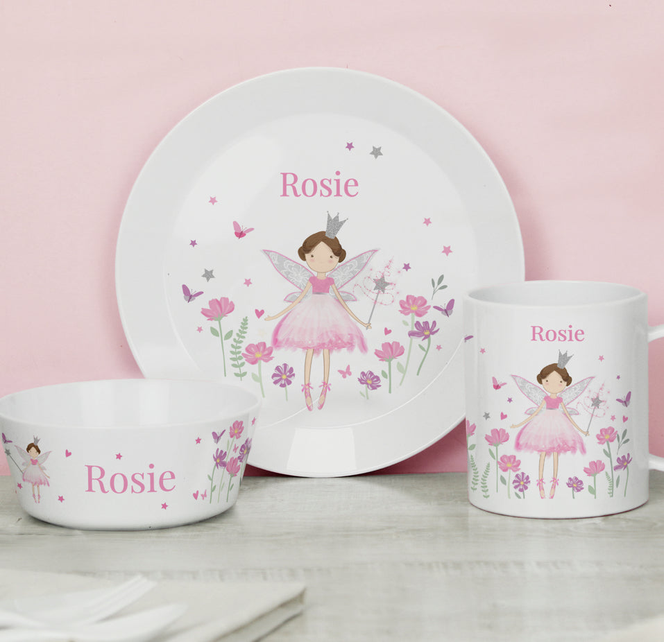 Personalised Fairy Princess Breakfast Set