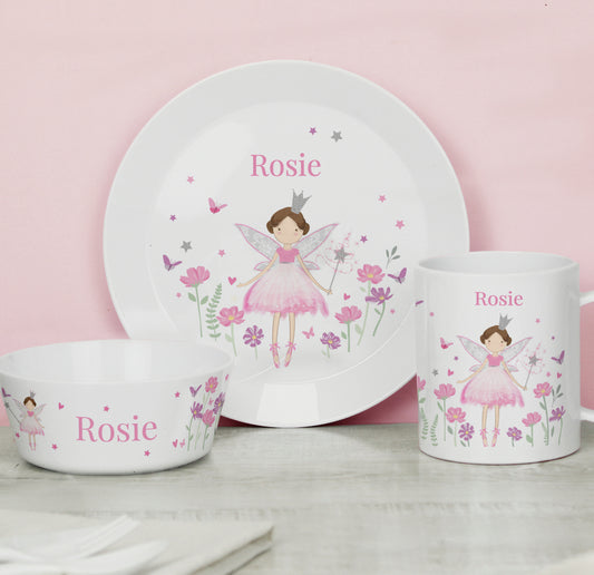 Personalised Fairy Princess Breakfast Set