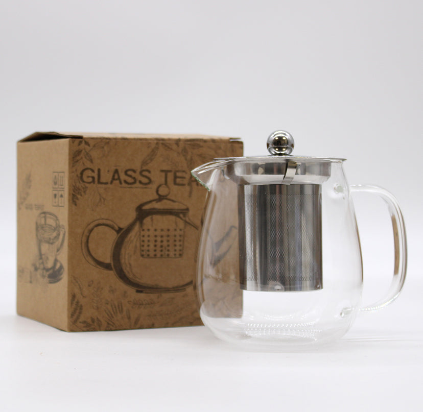 Glass Infuser Teapot - Contemporary - 550ml