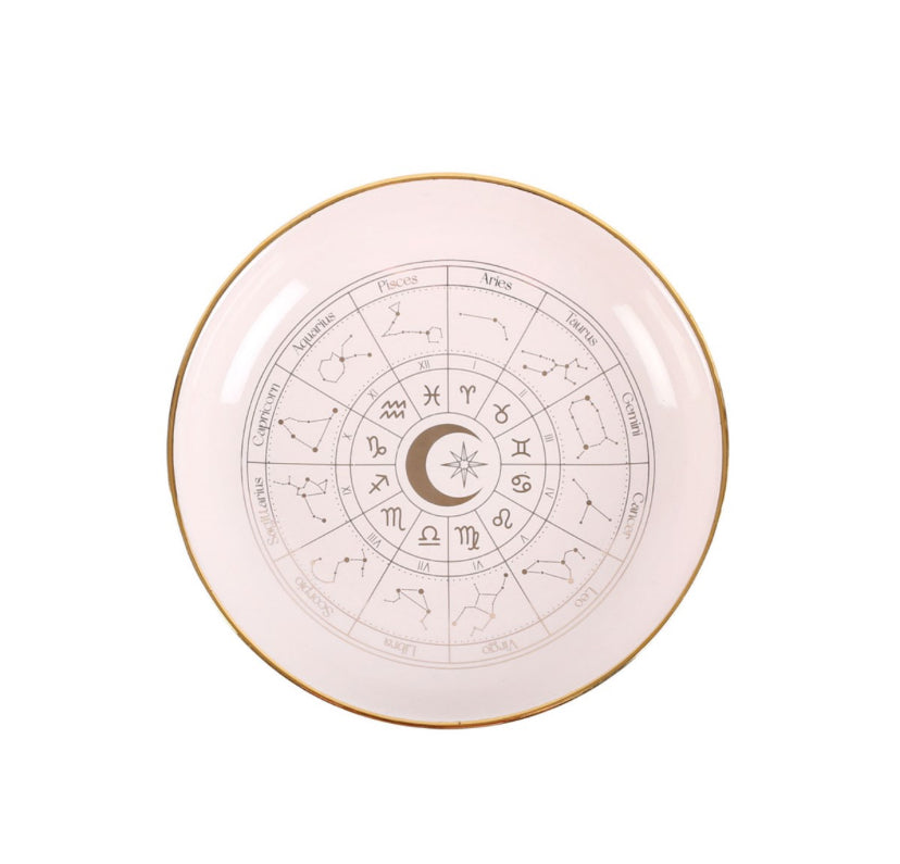 Off White Astrology Wheel Trinket Dish