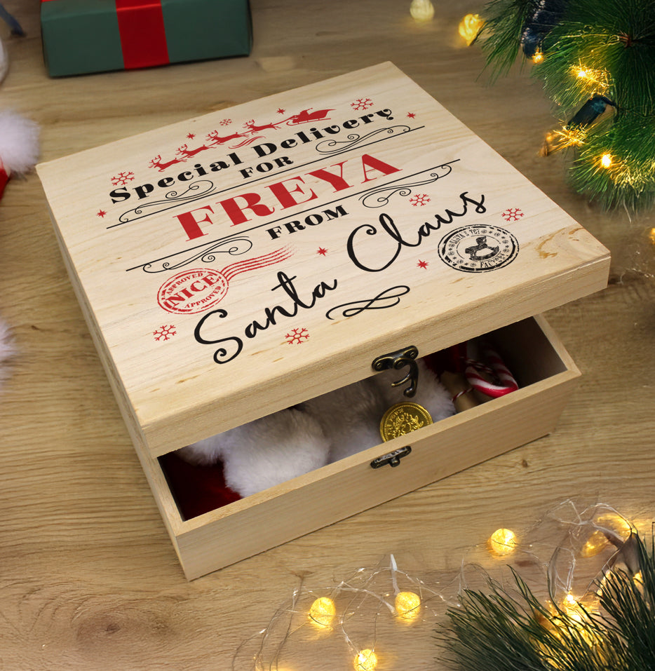 Personalised Special Delivery Christmas Eve Box