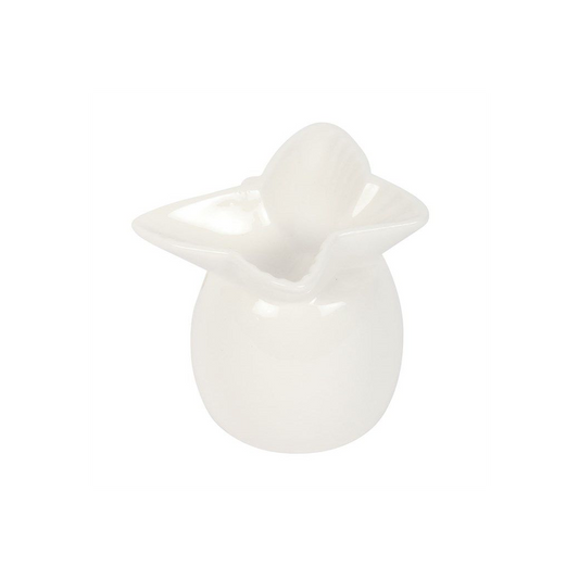 White Butterfly Oil Burner