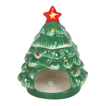 Nostalgic Christmas Tree Shaped Ceramic Oil Burner (12/24)