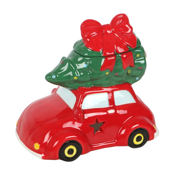 Nostalgic Car with Christmas Tree Ceramic Oil Burner (12/24)