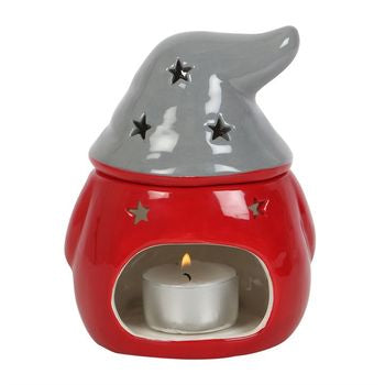 Red and Grey Gonk Ceramic Oil Burner (4/18)