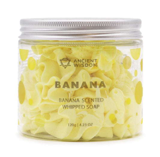 Banana Whipped Soap 120g