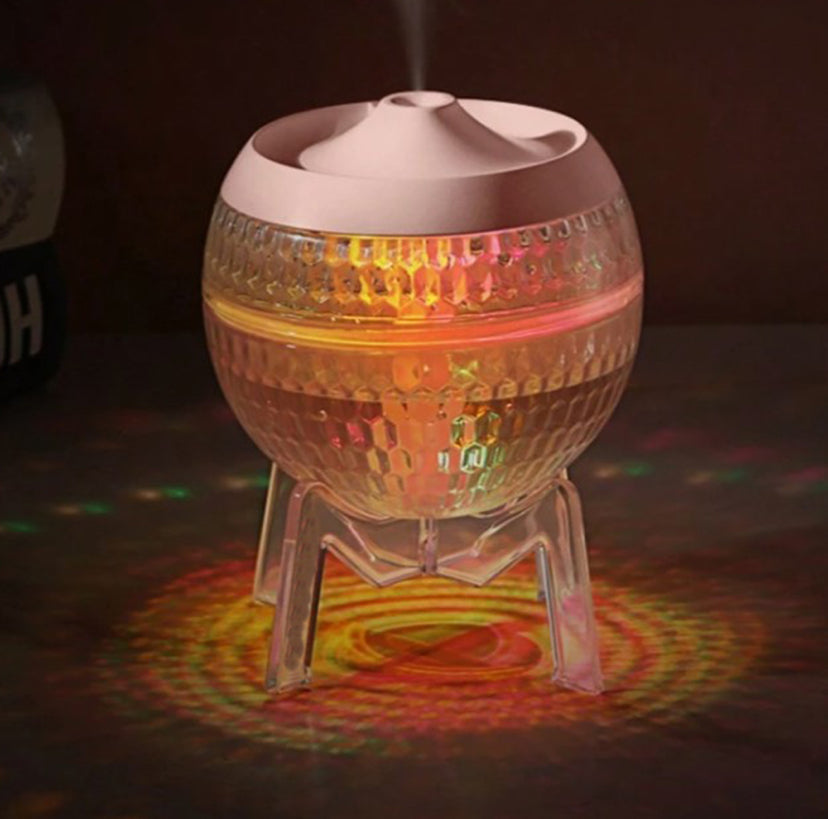 Clear Humidifier Mondo Planet - USB - Colour Change (down light)