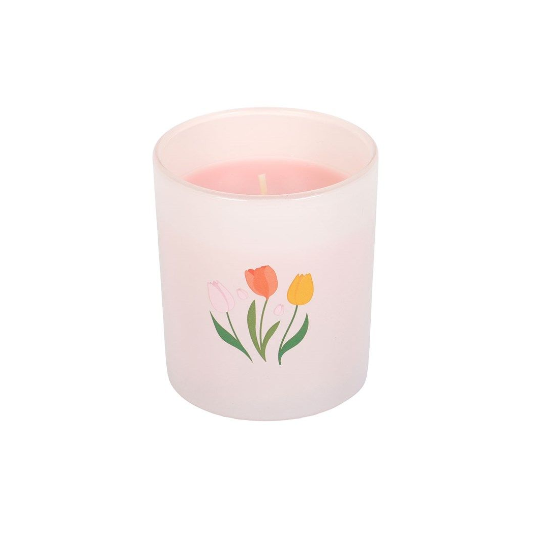 If Mums Were Flowers French Tulip Candle