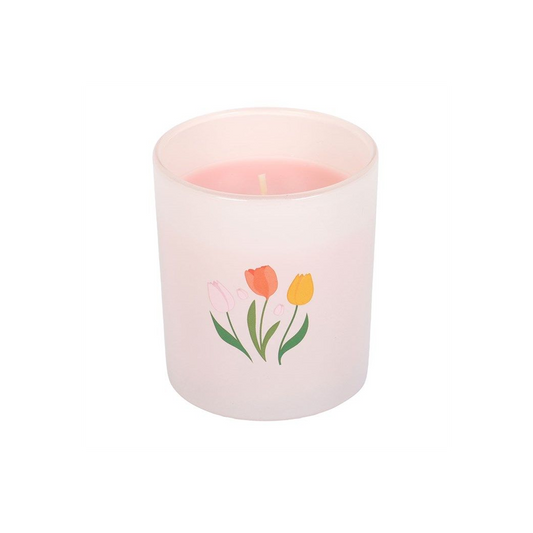 If Mums Were Flowers French Tulip Candle