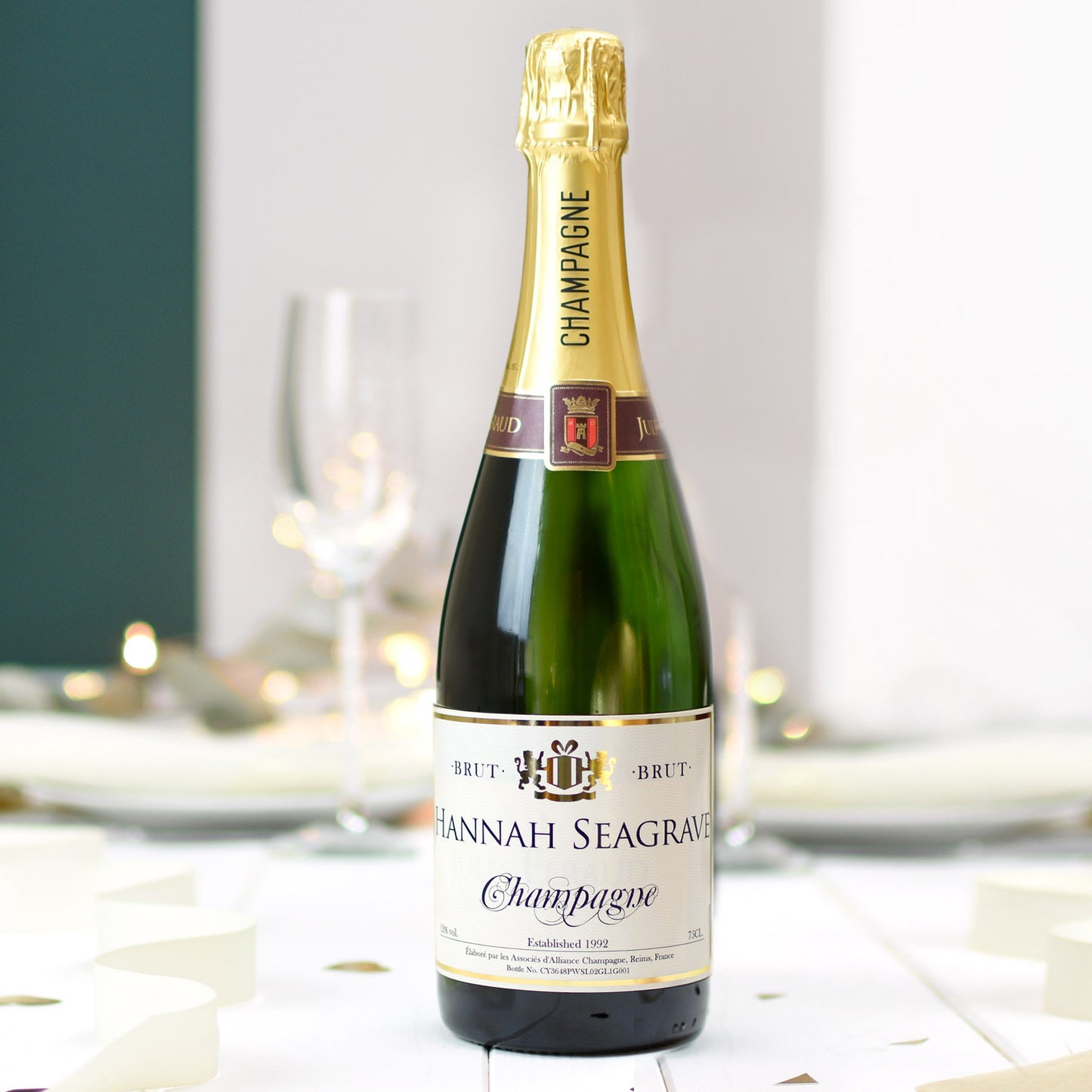 Personalised Classic Champagne