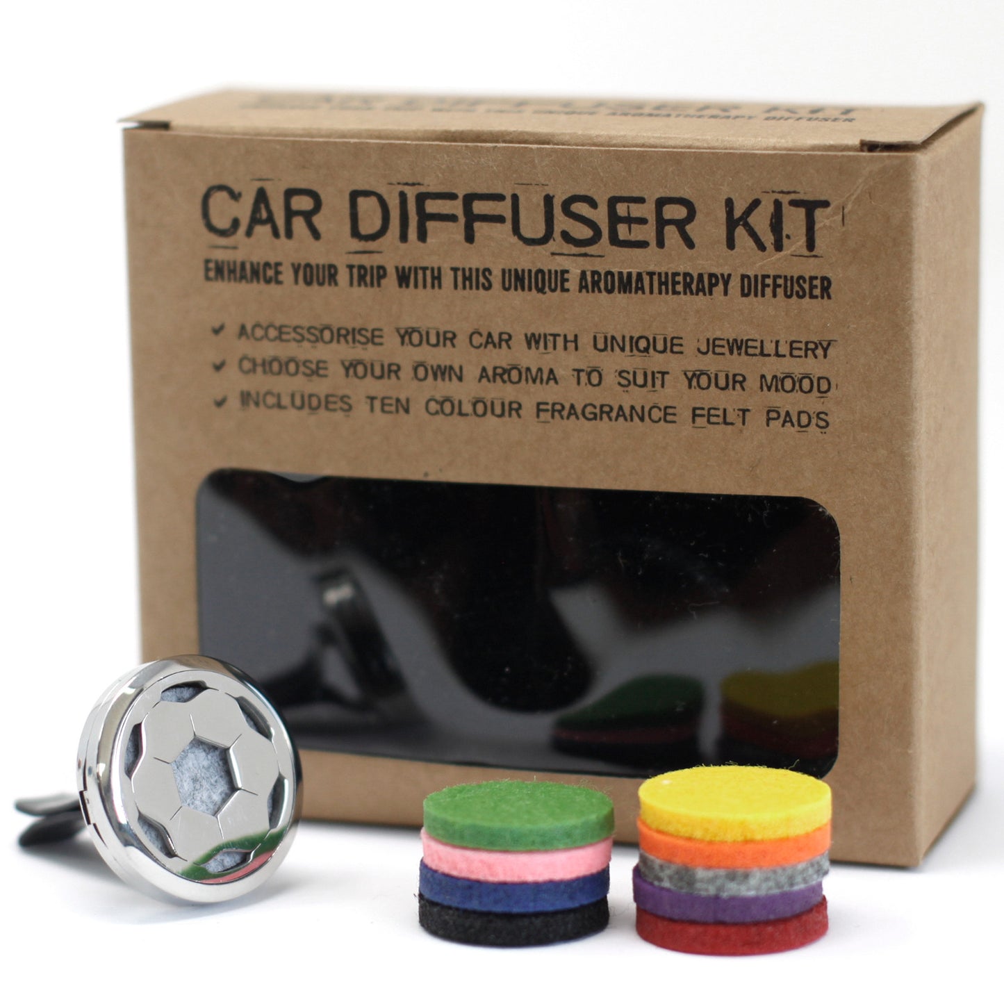 Car Diffuser Kit - Football - 30mm