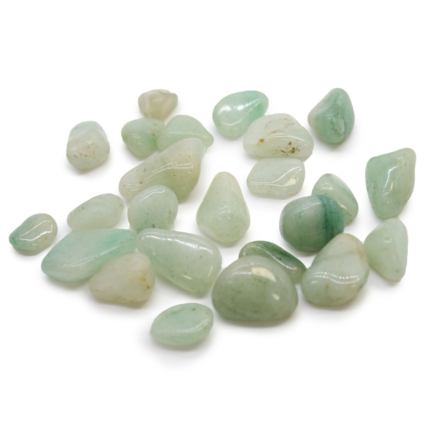 24x Small African Tumble Stones - Aventurine