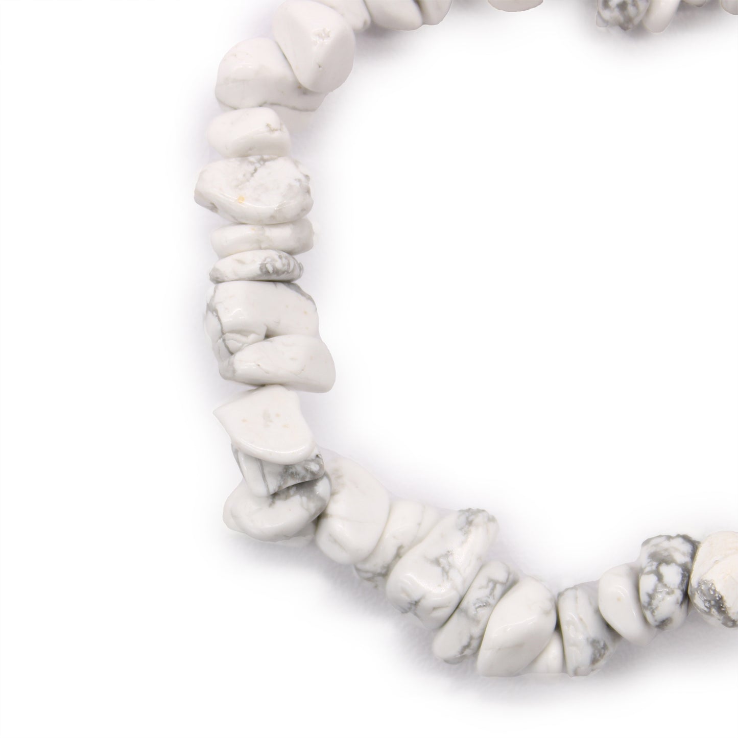 Chipstone Bracelet - White Jasper