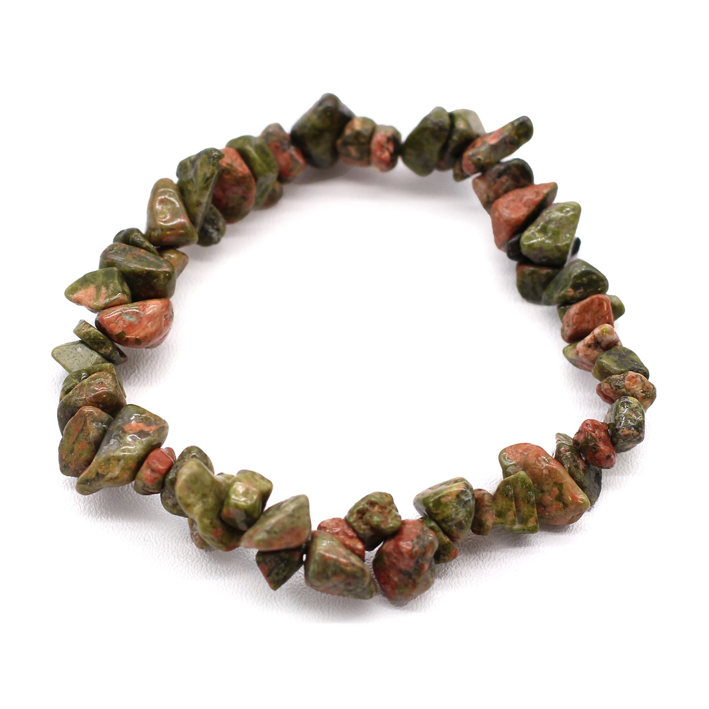 Chipstone Bracelet - Green Jasper