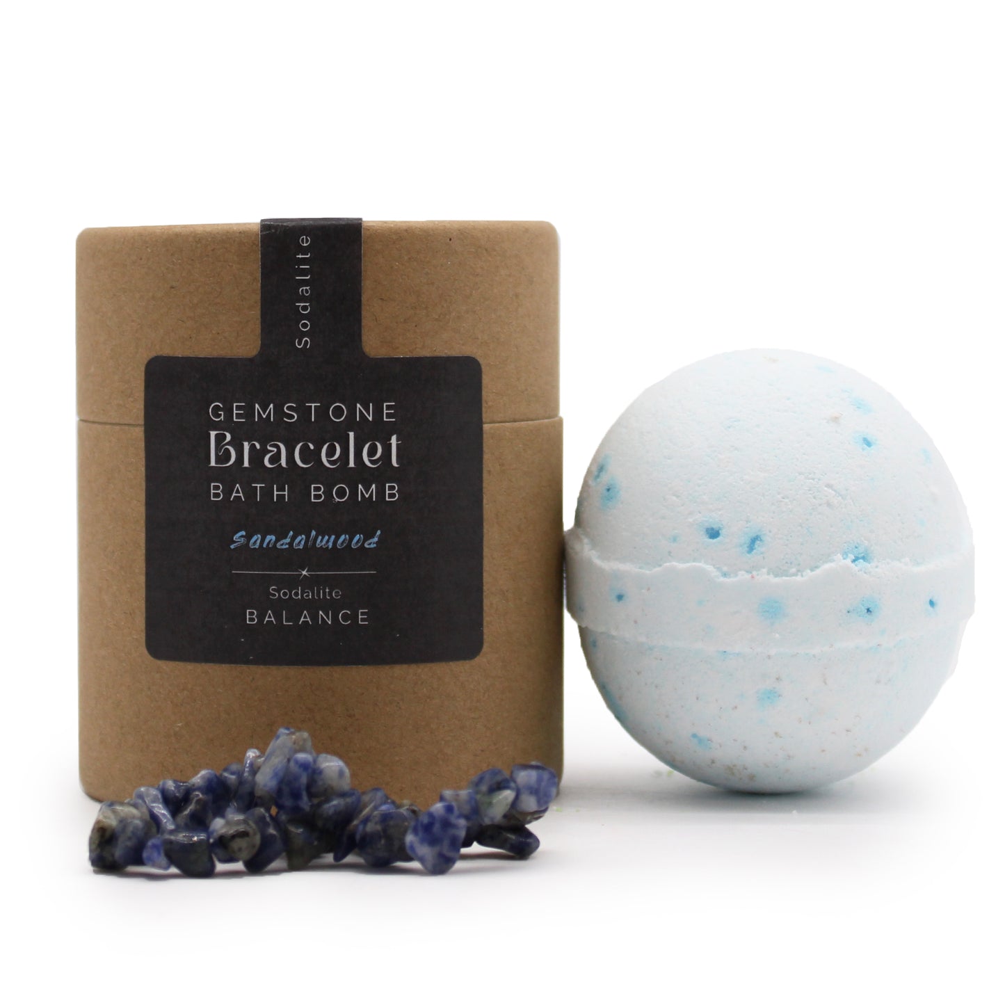 Sodalite Gem Bracelet Bath Bomb