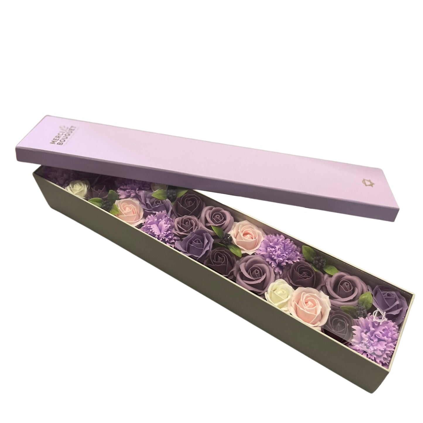 Extra Long - Lavender Rose & Carnation