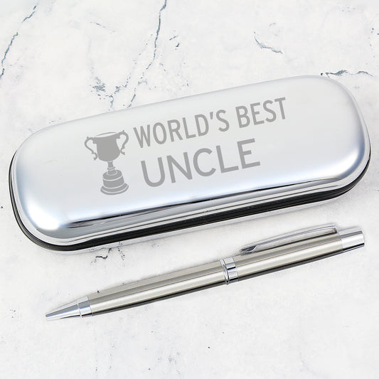 World's Best Uncle Pen & Box