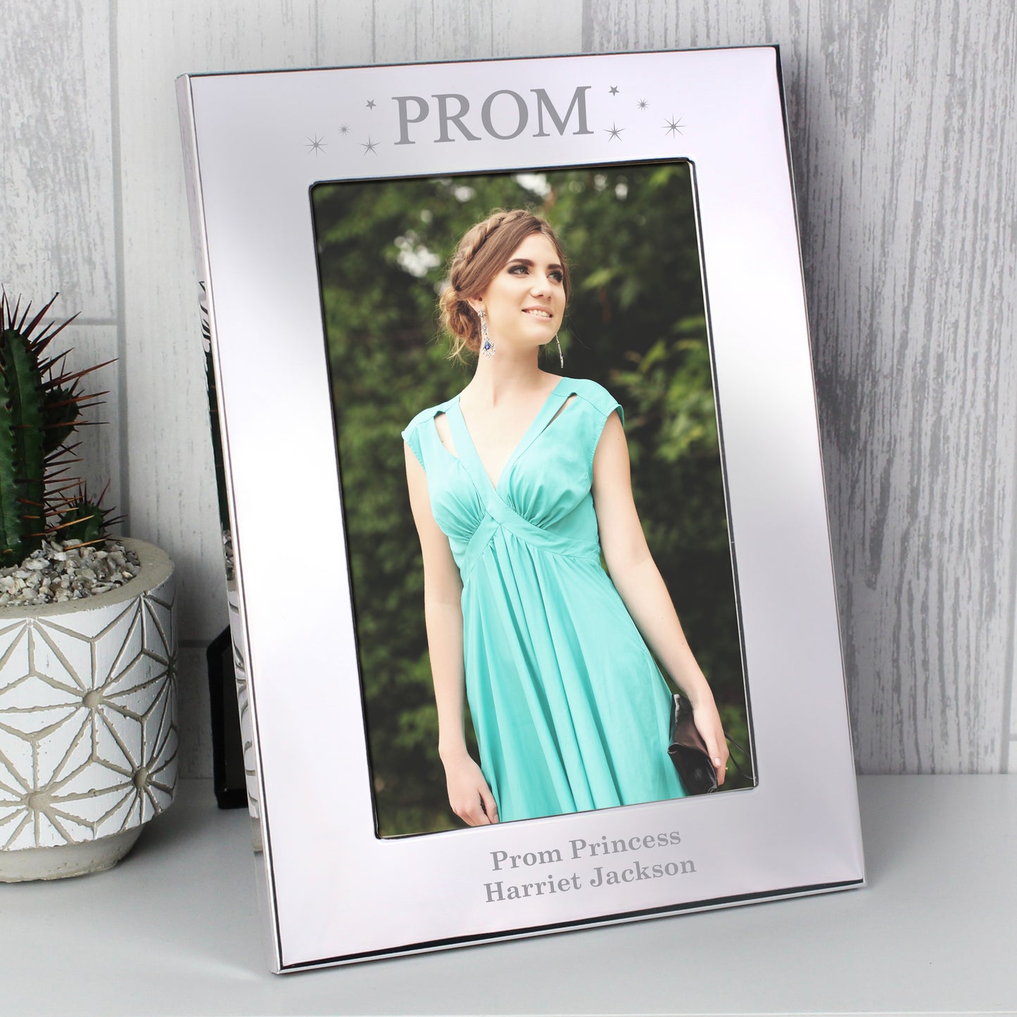 Personalised Prom Night 6x4 Silver Photo Frame