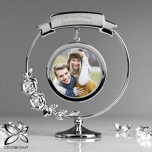 Personalised Crystocraft Photo Frame Ornament