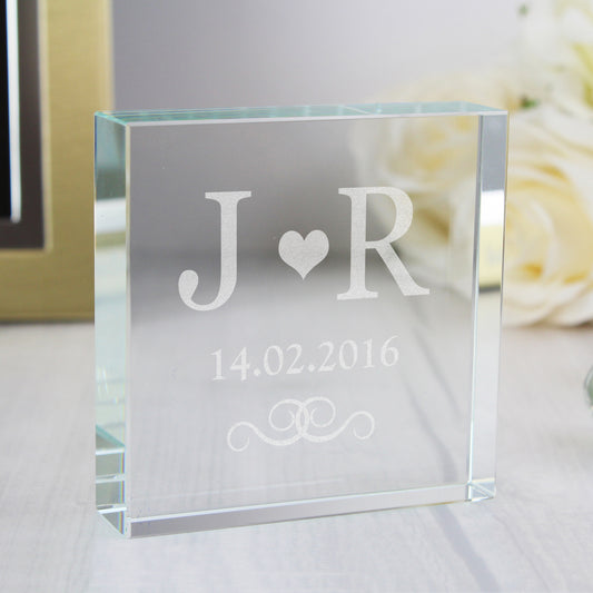 Personalised Monogram Crystal Token