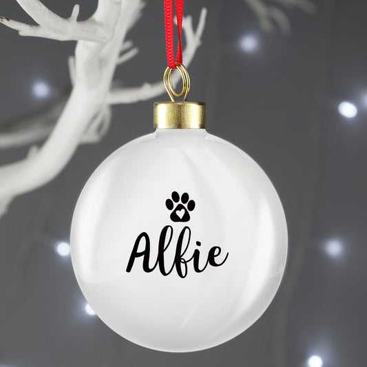 Personalised Pet Bauble