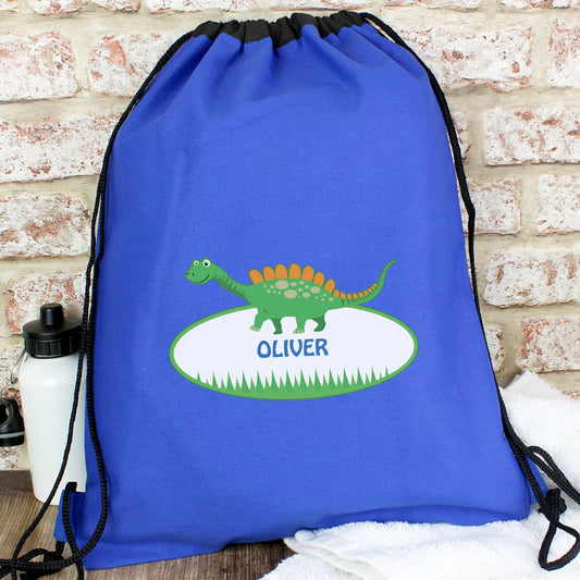 Personalised Dinosaur Kit Bag