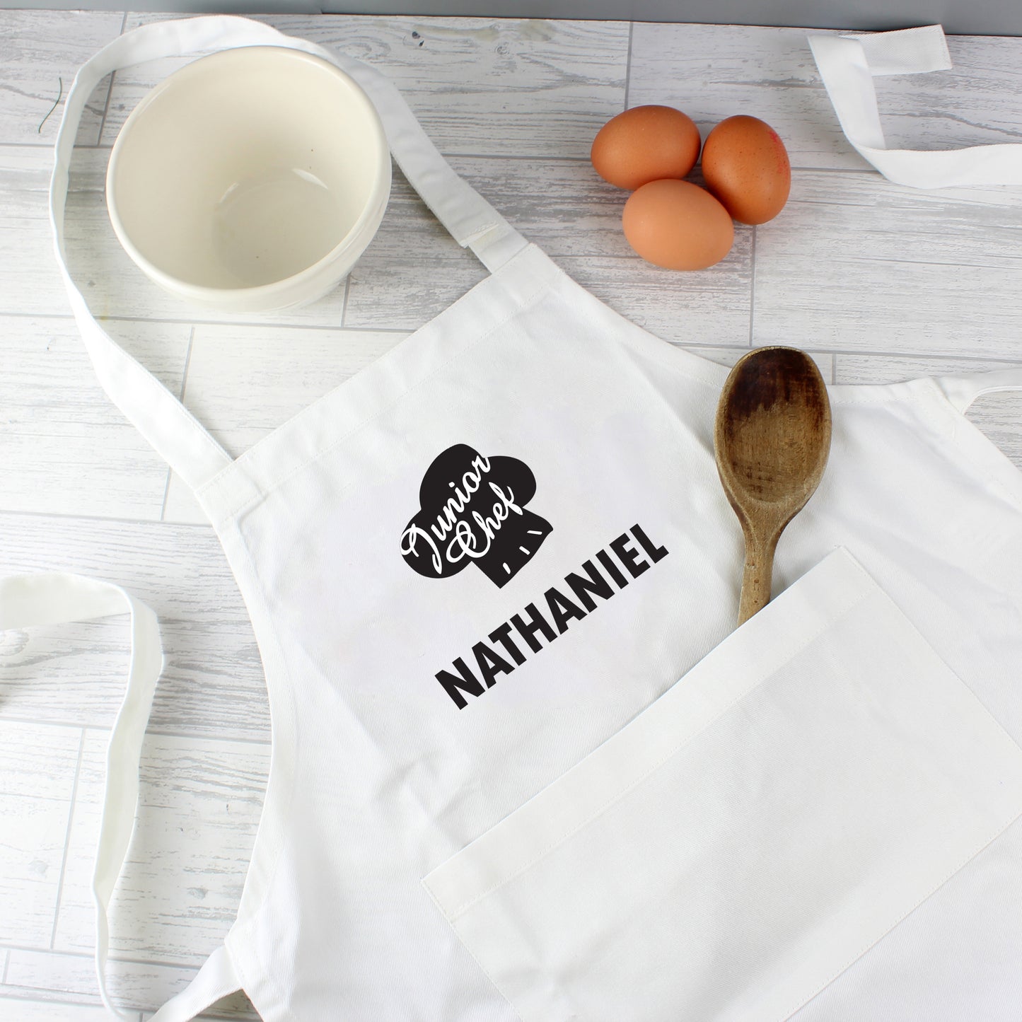 Personalised Junior Chef Childrens Apron