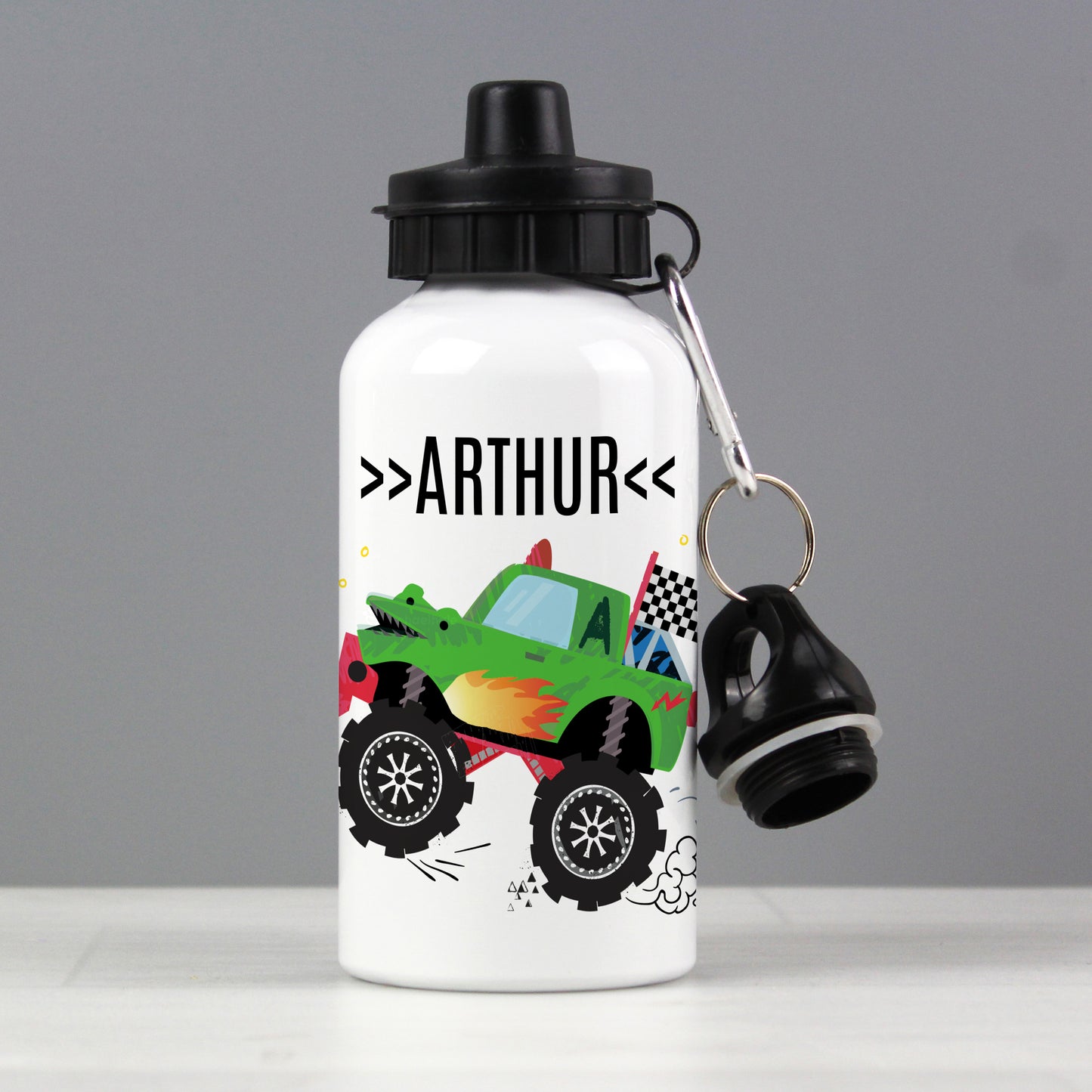 Personalised Monster Truck Drinks Bottle