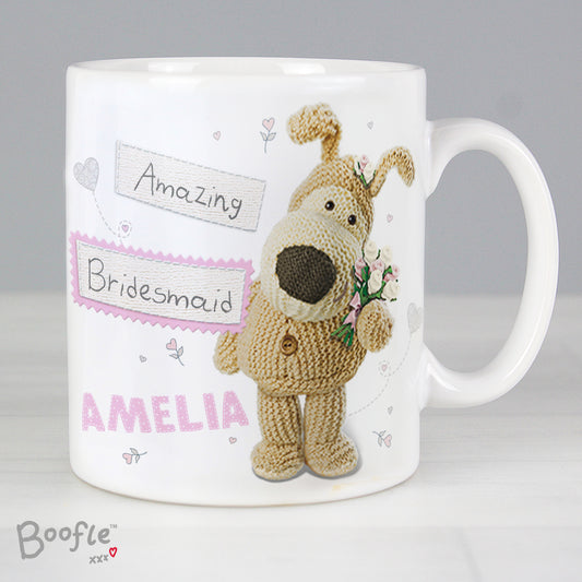 Personalised Boofle Female Wedding Mug