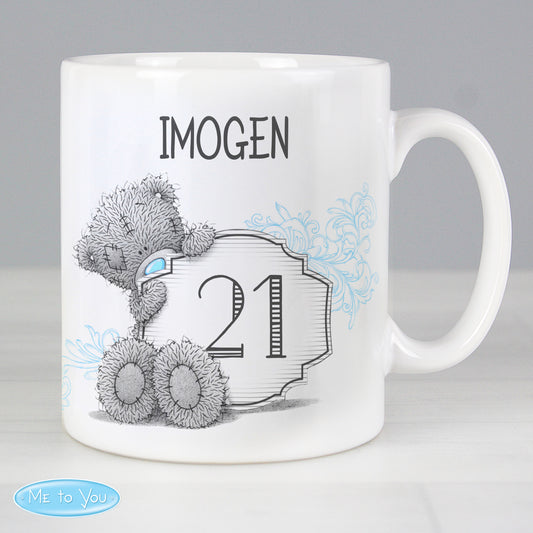 Personalised Me to You Birthday Big Age Mug