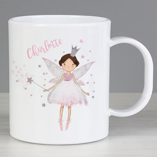 Personalised Fairy Princess Plastic Mug