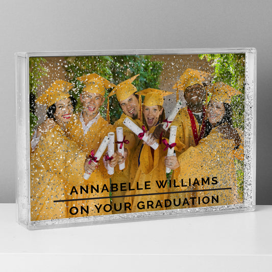 Personalised Classic 6x4 Glitter Shaker Photo Frame