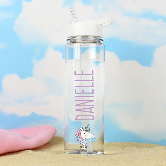 Personalised Unicorn Water Bottle