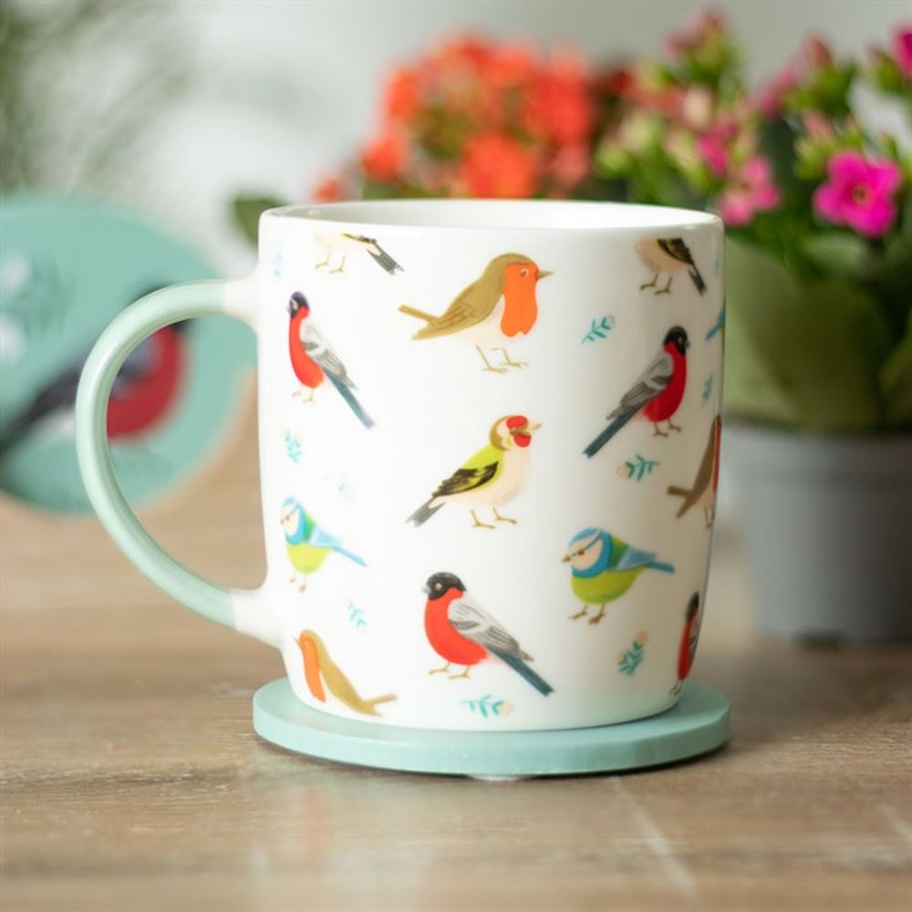 British Garden Birds Ceramic Mug