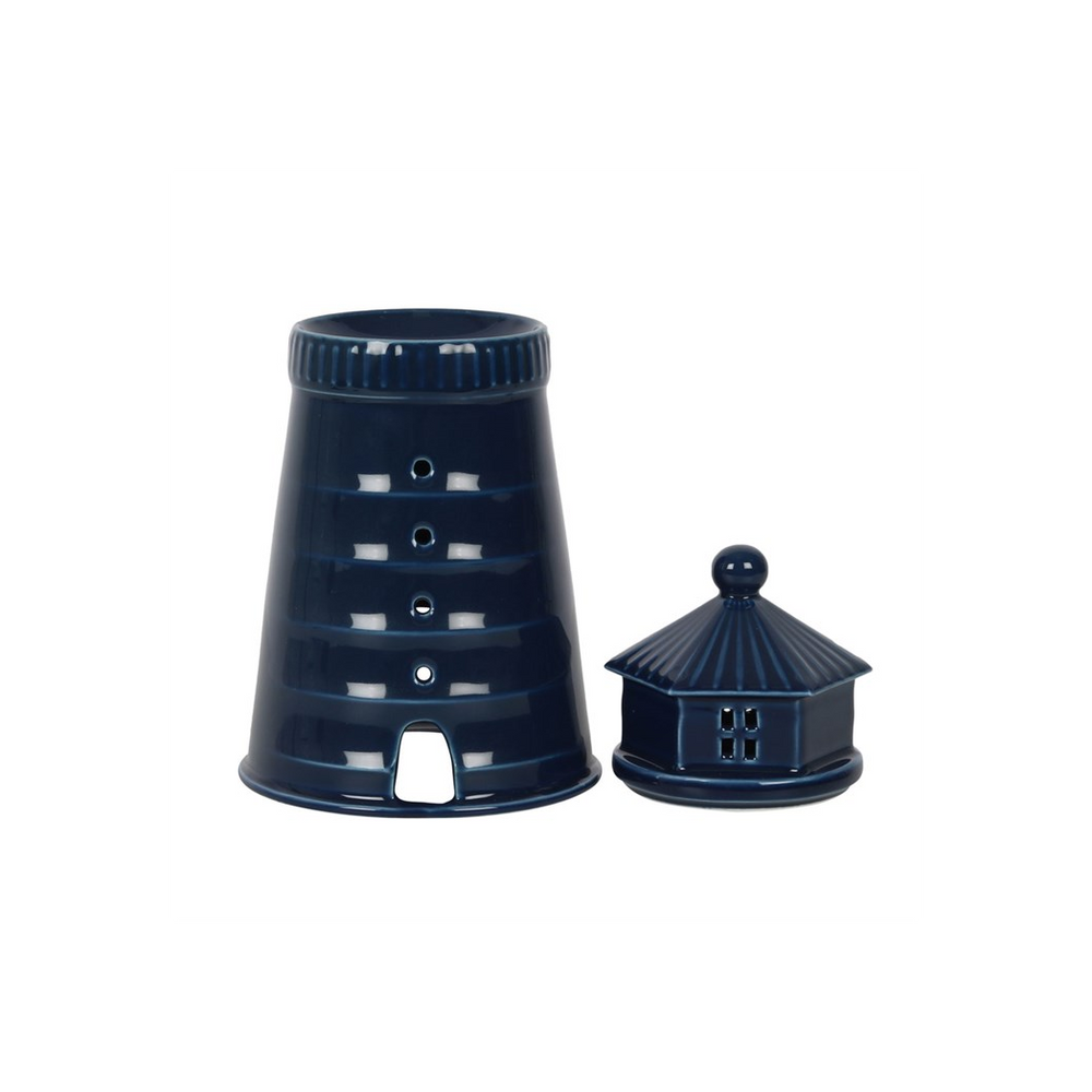 Blue Lighthouse Oil Burner