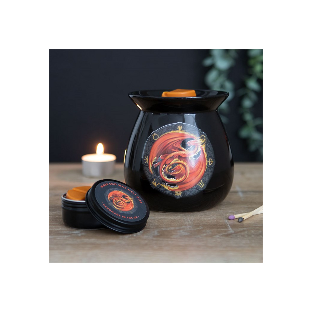 Beltane Wax Melt Burner Gift Set by Anne Stokes