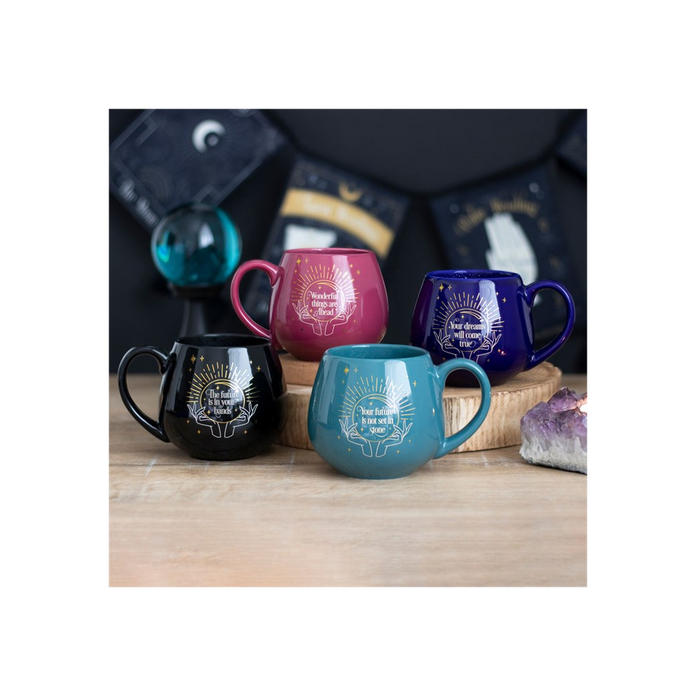 Black Fortune Teller Colour Changing Mug