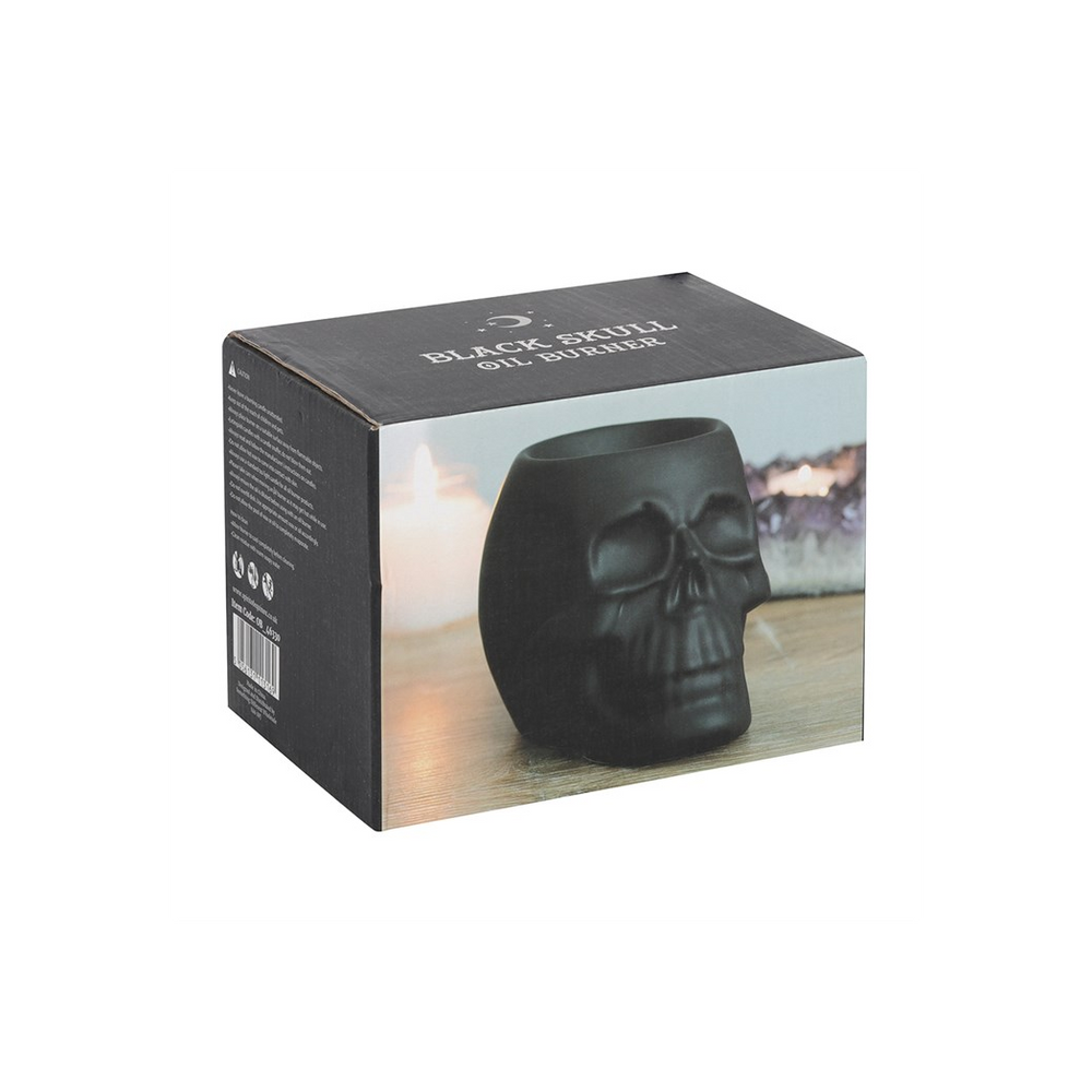 Black Skull Oil Burner