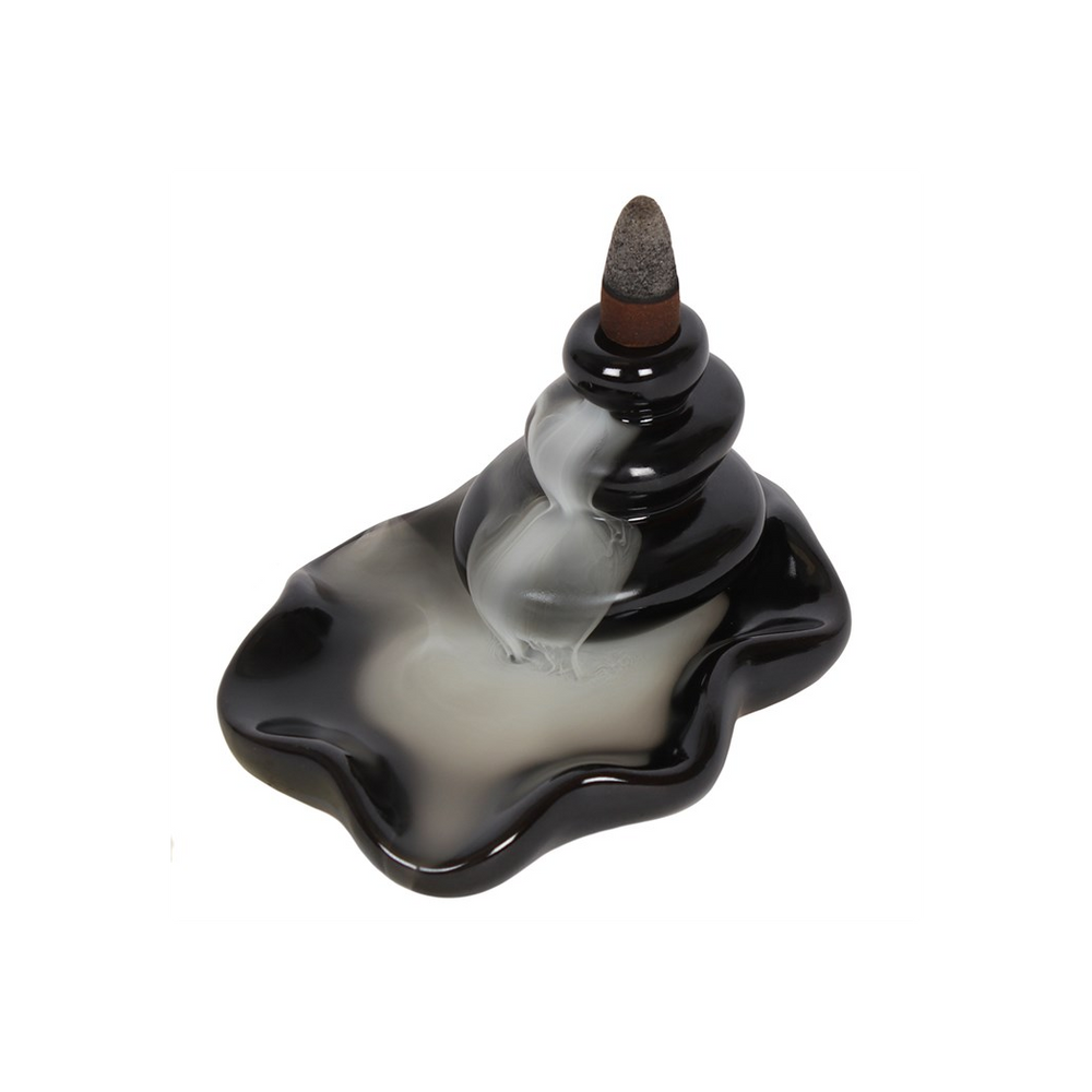 Large Pebbles Backflow Incense Burner