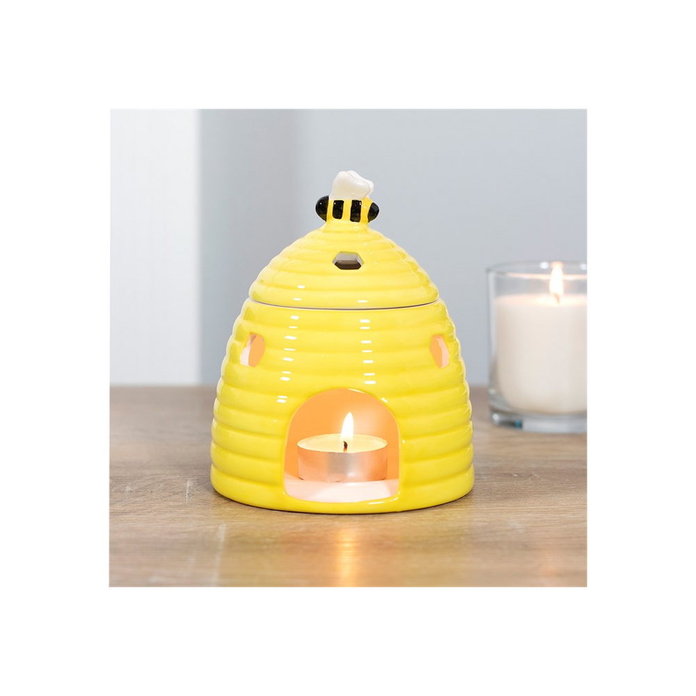 Yellow Beehive Oil Burner