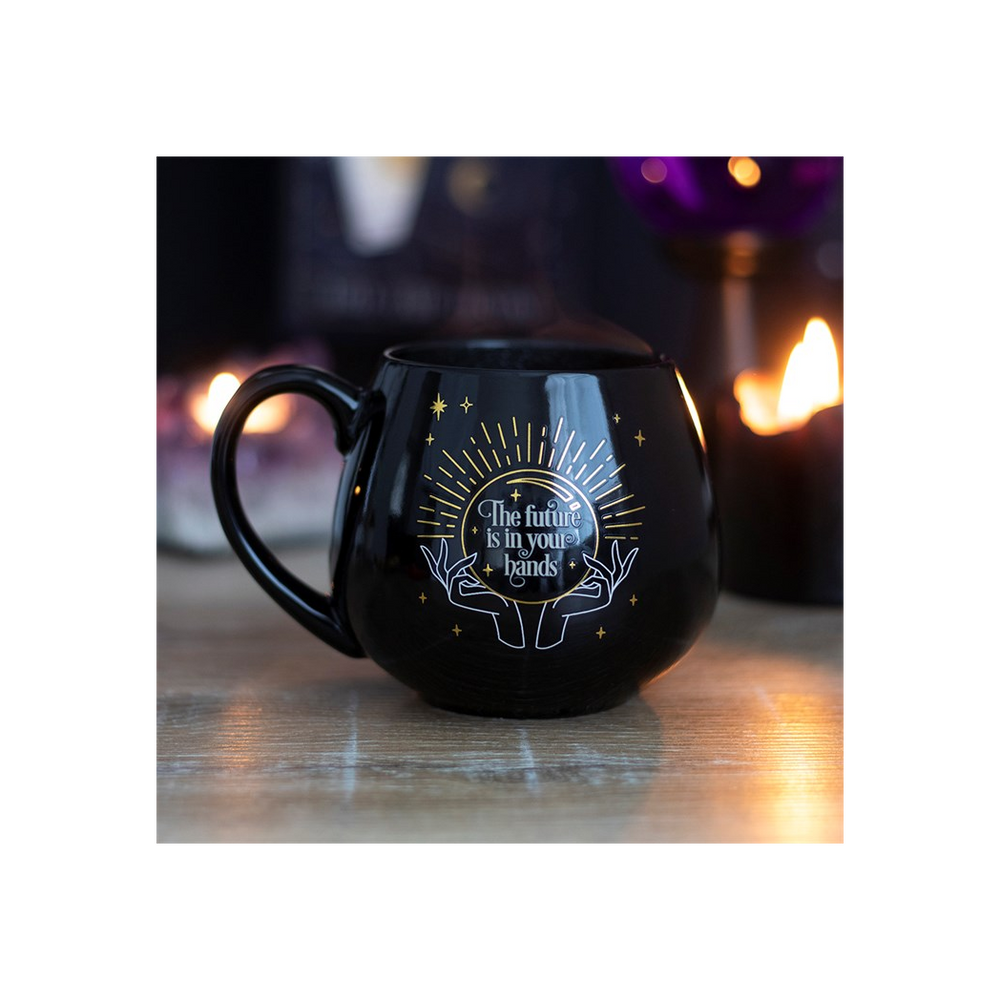 Black Fortune Teller Colour Changing Mug