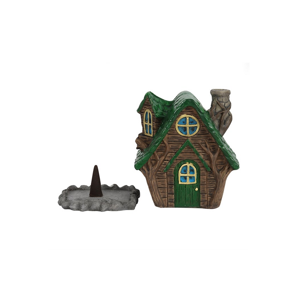 Woody Lodge Incense Cone Burner by Lisa Parker